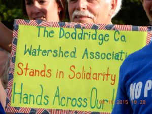 Standing in Solidarity Photo courtesy of Doddridge County Watershed Association